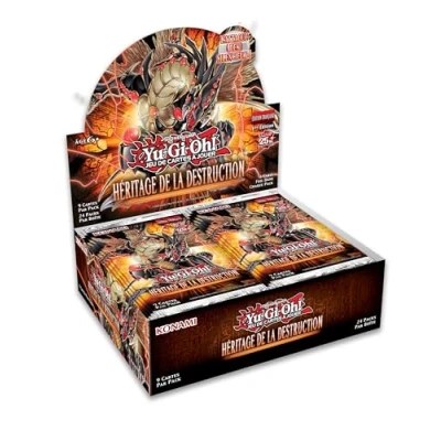 Afbeelding van Yu Gi Oh! JCC Booster Erfenis van de Vernietiging Doos met 24 boosters Frans