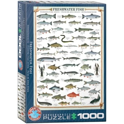 Afbeelding van Puzzel 1000 stukjes Freshwater Fish (1000)