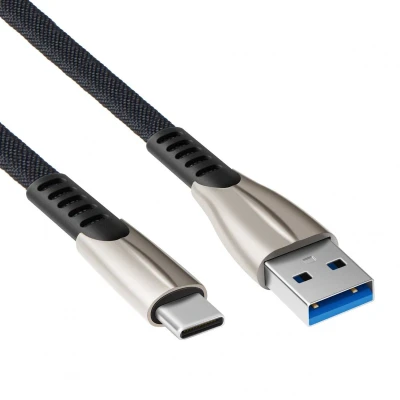 Afbeelding van 3 m USB C naar A kabel