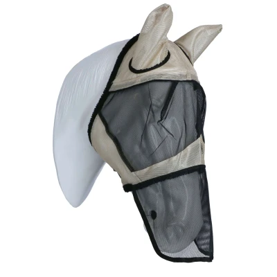 Afbeelding van BR Vliegenmasker Classic Full Zwart Goud