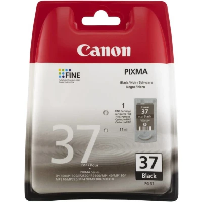Afbeelding van Canon PG 37 Inktcartridge Zwart
