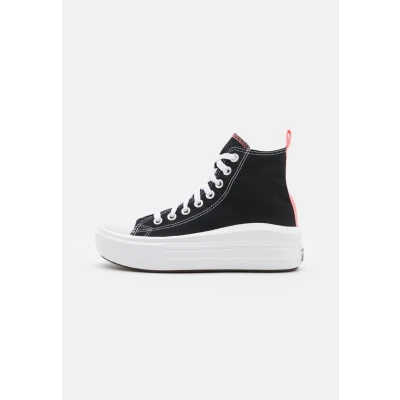 Afbeelding van Converse Chuck Taylor ALL STAR MOVE Sneakers hoog voor kinderen, Maat: 37.5, Black/pink salt/white Textiel