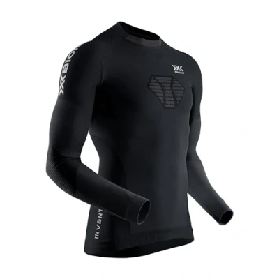 Afbeelding van X bionic Inven4.0 Run Speed Lange Mouwenshirt Zwart S Man