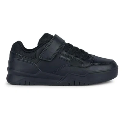 Afbeelding van Geox Perth Sneakers laag voor kinderen, Maat: 39, Black Kunststof/ textiel
