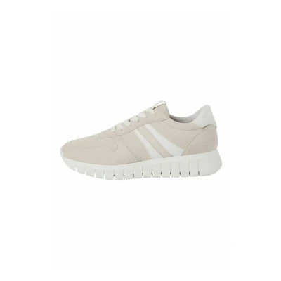 Afbeelding van Tamaris Sneaker Sneakers laag ivory, Dames, Maat: 36, Ivory Leer en imitatieleer