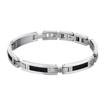 Afbeelding van LOTUS Armband Mannen LS1650 2/1 in zwart Carbon inlays