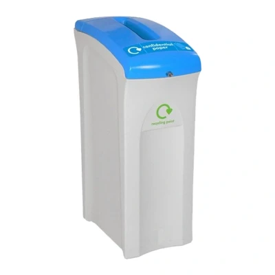 Afbeelding van Envirobin Midi afsluitbaar 82 ltr grijs/blauw