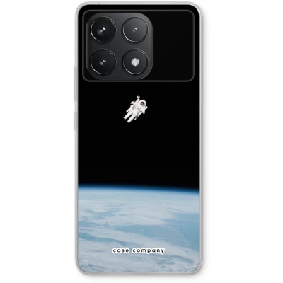 Afbeelding van Case Company® hoesje geschikt voor Xiaomi Redmi K70 Alone in Space Soft Cover Telefoonhoesje Bescherming aan alle Kanten en Schermrand
