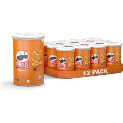 Afbeelding van Pringles Sweet Paprika 12x70g
