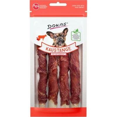 Afbeelding van Dokas Dog Snack Kaustange 10x50g Entenbrust