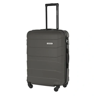 Afbeelding van BARRENS Trolleykoffer, handbagage, reiskoffer, rolkoffer, harde koffer, cabinekoffer, reiskoffer met wielen, bagage, handkoffer, 55 x 40 20 cm (bordeaux), GRAPHITE, Koffer