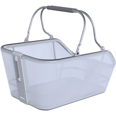 Afbeelding van Fietsmand Basil Cento Tech Fiber Nordlicht MIK met bagagedragerbevestiging 21 liter 46 x 34 25...