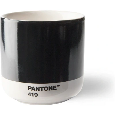 Afbeelding van Copenhagen Design Cortado Beker Dubbelwandig 170 ml Black 419 / Porcelain