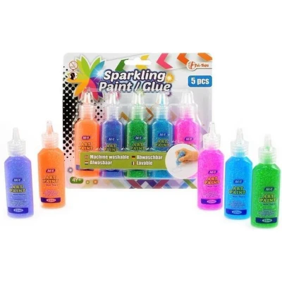 Afbeelding van Toi Toys Glitterlijm 5 Stuks