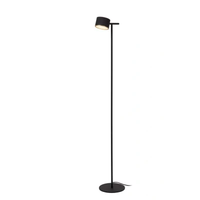 Afbeelding van Lucide GIAN Vloerlamp LED Dimb. 1x9W 2700K Zwart