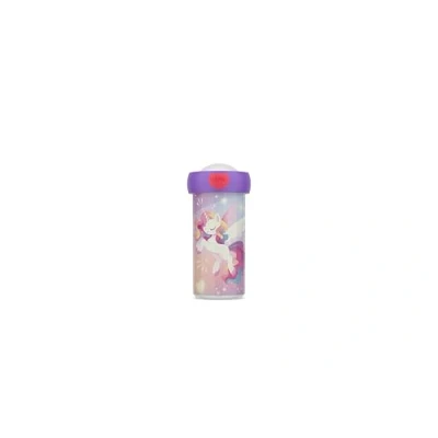 Afbeelding van Mepal schoolbeker Campus 300 ml Sluit goed af Drinkbeker voor kinderen Unicorn Glow
