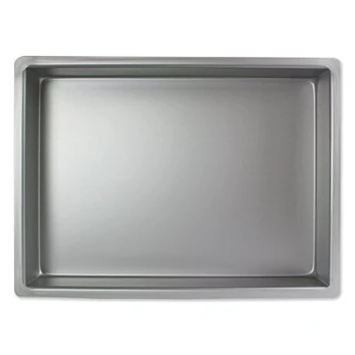Afbeelding van PME Taartvorm van aluminium, rechthoekig, 25,4 x 38,1 10,2 cm diep