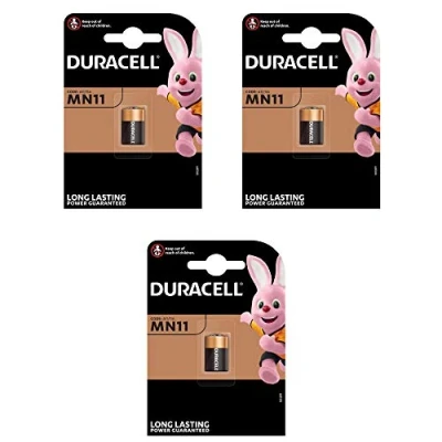 Afbeelding van Duracell Set van 3 alkalinebatterijen (MN11, 6V)