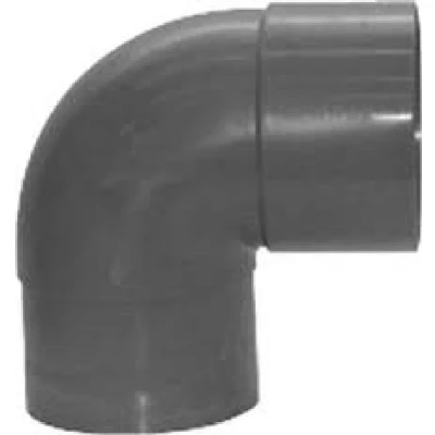 Afbeelding van Dyka Bocht 1x lijmmof spie 90 PVC keurmerk BRL52100 50mm
