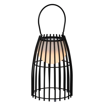 Afbeelding van Lucide Fjara Tafellamp LED IP44 25 X Ø17,5 Cm Zwart