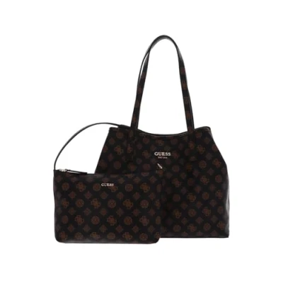 Afbeelding van Guess Vikky Handtas, Dames, Maat: One Size, Brown