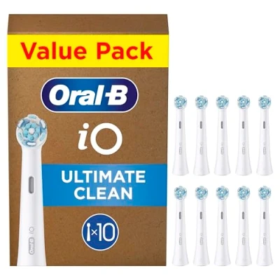 Afbeelding van Oral B iO Series Ultimate Clean Originele opzetborstels CrissCross borstelharen 10 Stuks