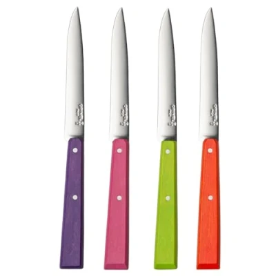 Image de Opinel 1532 coffret de 4 couteaux table bon appétit esprit pop n125