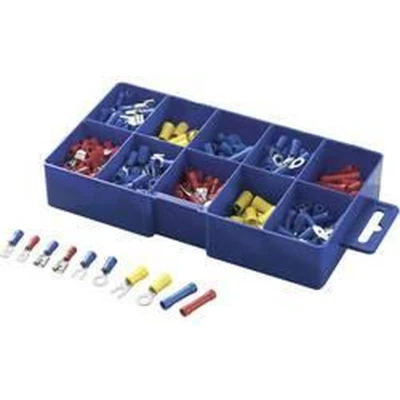 Afbeelding van TRU COMPONENTS 732038 450 Assortiment kabelschoenen 0.50 mm² 2.50 Blauw, Geel, Rood stuk(s)