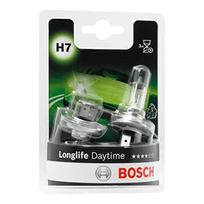 Image de Bosch H7 Longlife Daytime lampes de phare 12 V 55 W PX26d 2 ampoules