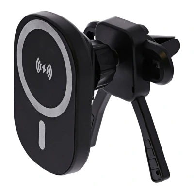 Image de Support aimanté avec charge à induction pour grille d&#039;aération 15w