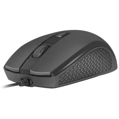 Afbeelding van Natec optische muis HOOPOE 2 1600 DPI, USB, zwart