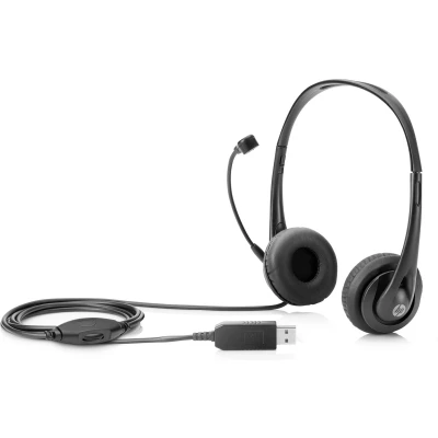 Afbeelding van HP Stereo USB headset On Ear Computer Kabel