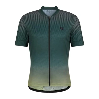 Afbeelding van Ziener NELETE Maillot de cyclisme pour homme VTT Vélo route Respirant Séchage rapide Élastique Manches courtes Citron amer 50