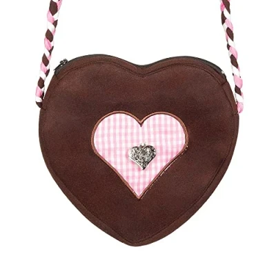 Afbeelding van Boland 54288 Volksfest schoudertas afmetingen 23 x cm met ritssluiting en schouderriem, tas, Beieren, kostuum, carnaval, themafeest