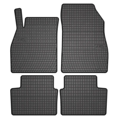 Afbeelding van FROGUM 0690 Vloermatset Rubber voor en achter 4 Zwart Op maat gemaakt OPEL: Insignia A Sports Tourer