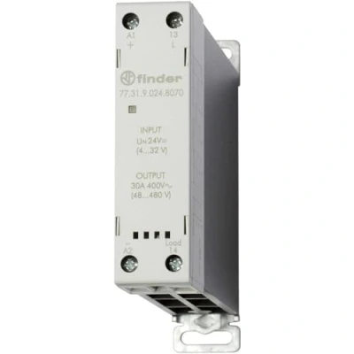 Afbeelding van Finder Halfgeleiderrelais 77.31.9.024.8070 30 A Schakelspanning (max.): 480 V/AC Schakelend bij overbelasting 1 stuk(s)