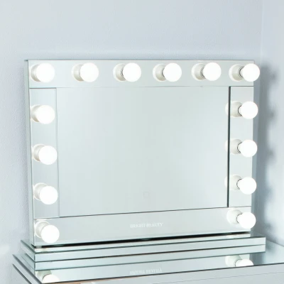 Afbeelding van Bright Beauty Anisha Make Up Spiegels Zilver Spiegel
