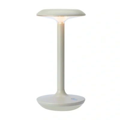 Afbeelding van LED tafellamp Petit, greige, aluminium, IP44