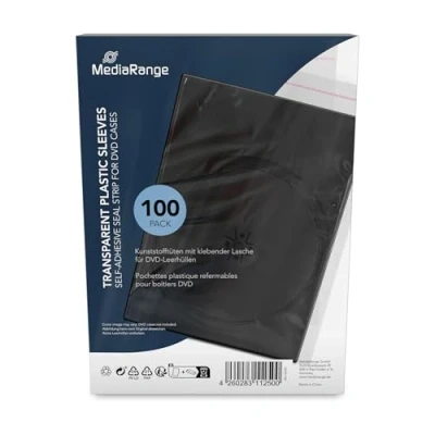 Afbeelding van MediaRange zubehör CD /DVD rohlinge etui 1dischi transparant