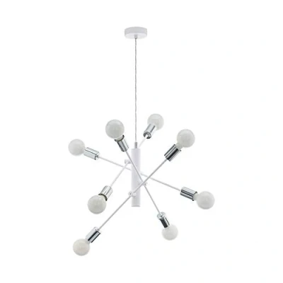 Afbeelding van EGLO GRADOLI hangende plafondverlichting Flexibele montage Wit E27 60 W A,A+,A++,B,C,D,E