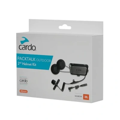 Afbeelding van CARDO Packtalk Outdoor 2nd Helmet Kit Black