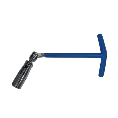 Afbeelding van SW Stahl 03602SB Bougiesleutel 235 21 Met rubbertuit Chroom vanadium staal