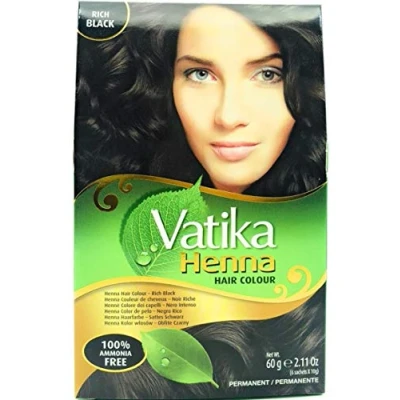Afbeelding van Vatika Henna Hair Color #Rich Black