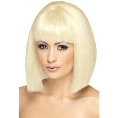 Afbeelding van Smiffys Coquette Blonde Pruik Wit