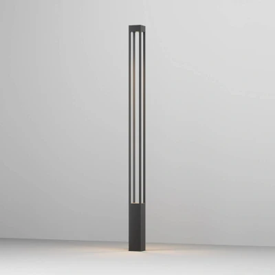 Afbeelding van Maytoni buitenlamp Elbe, hoogte 200 cm, grafietkleurig