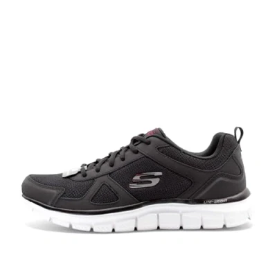 Image de Skechers Homme Track scloric 52631 bkrd Sneakers Basses, Noir, 41 EU