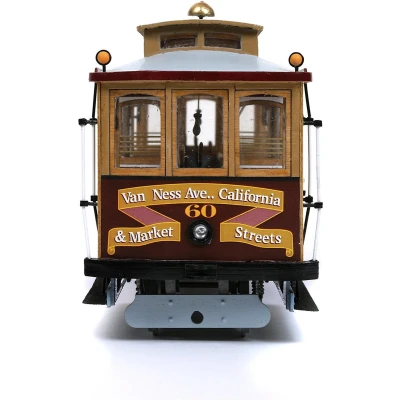 Afbeelding van Tram San Francisco Houten Modelbouw Occre