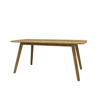 Afbeelding van Tuintafel Lugano teakhout 180x100 cm