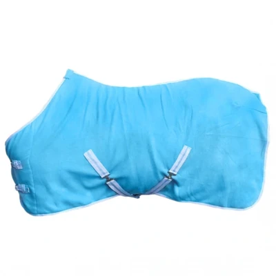 Afbeelding van QHP Fleece deken Color Blauw