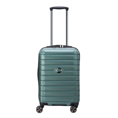 Afbeelding van Delsey Shadow 5.0 Cabin Trolley 55/35 Expandable green Harde Koffer